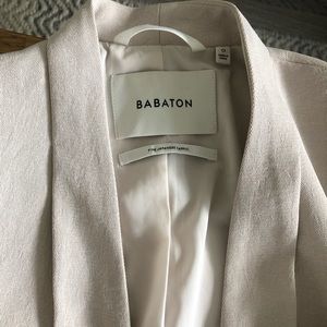Aritzia babaton Keith blazer in taupe- size 0